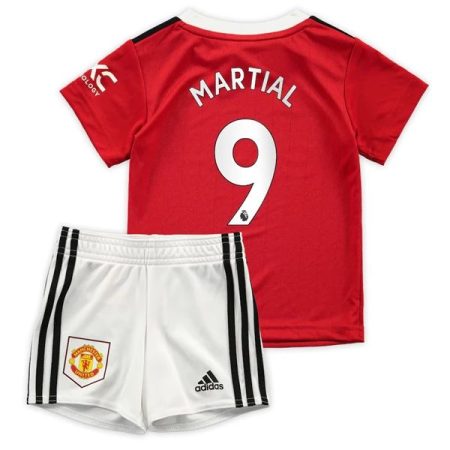 Camisola Manchester United Martial 9 Criança Equipamento Principal 2022-23